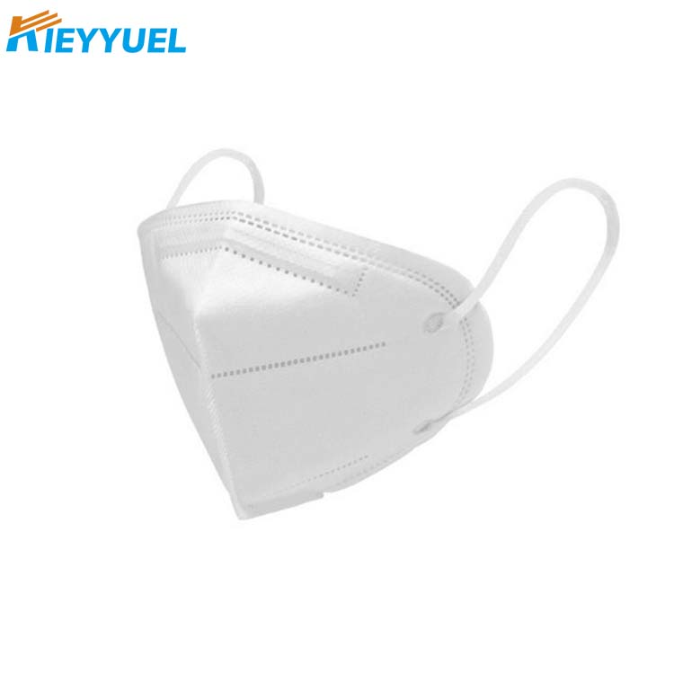 Nyeuseup nyalira Saringan Anti-partikel Respirator KN95 Topeng